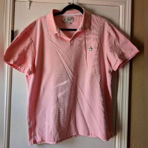 Original Penguin Pink Polo Shirt XL
